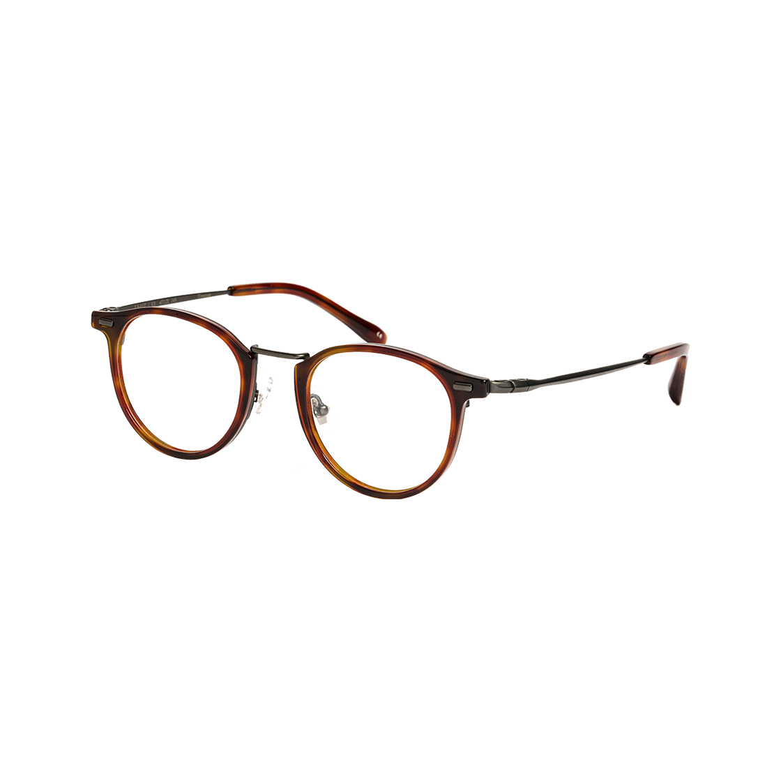 테츠오아이웨어 Ls-01t 콤비테 C1 톨토이즈 & 매트 블랙(TETSUO EYEWEAR Ls-01t C1 Tortoise & Matte black) - 2
