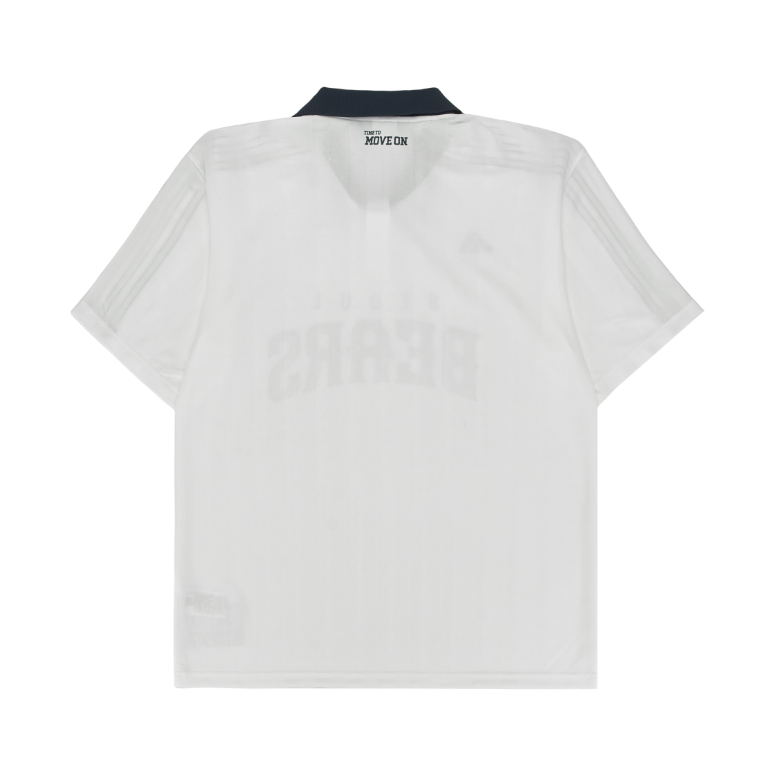 두산 베어스 x 아디다스 폴로 오프 화이트 팀 네이비 - KR 사이즈(Doosan Bears x Adidas Polo Off White Team Navy - KR Sizing) - 2