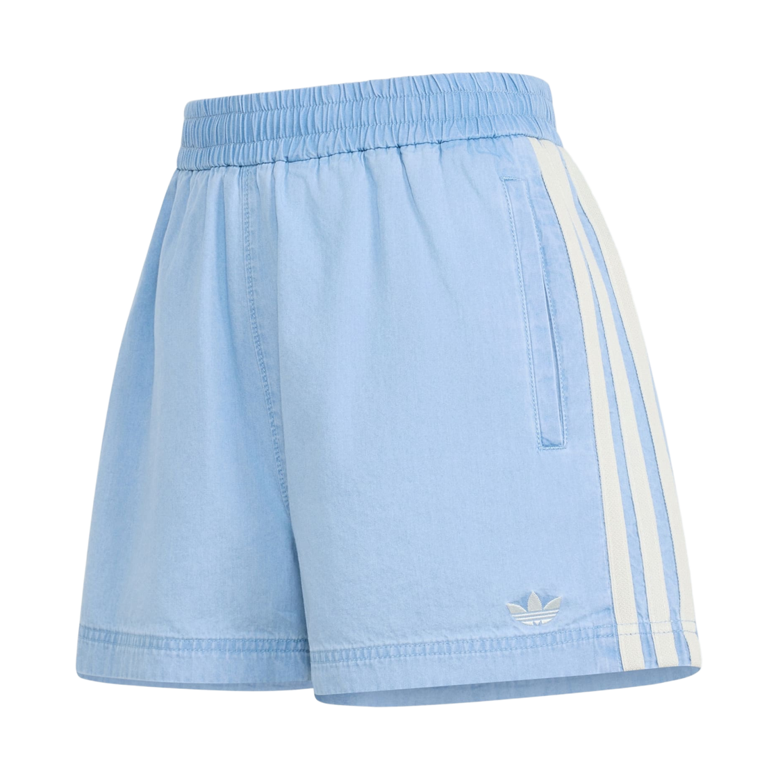 KY3170 (W) Adidas Originals Summer Glow Denim Shorts Blue - KR Sizing