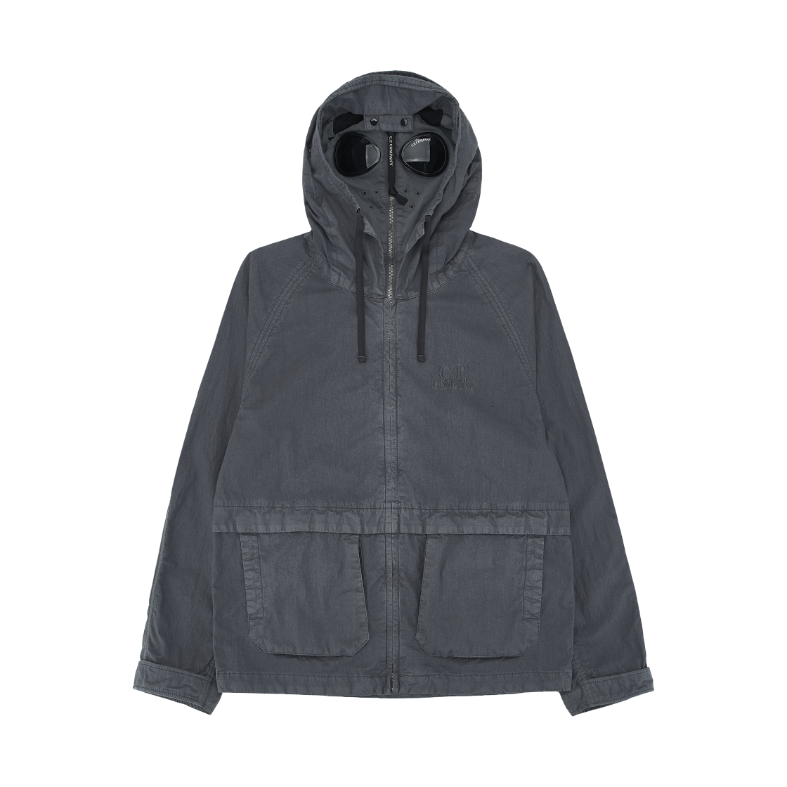20CMOW110A110543D921 C.P. Company 50 Fili Wax Explorer Jacket Gunmetal Grey - 26SS