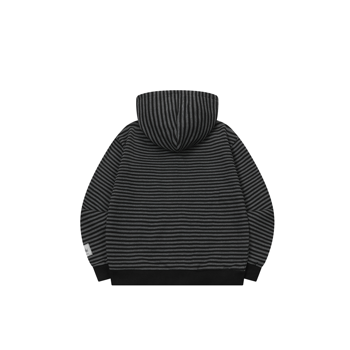 코이리스 모니카 스트라이프 후드 집업 남녀공용 차콜-블랙(Coiris Monika Stripe Hood Zip-Up Unisex Charcoal-Black) - 2