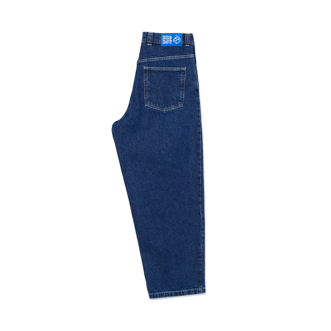 폴라스케이트 빅보이 팬츠 다크 블루/화이트 스티치(Polar Skate Co. Big Boy Pants Dark Blue w/ White Stitching) - 3