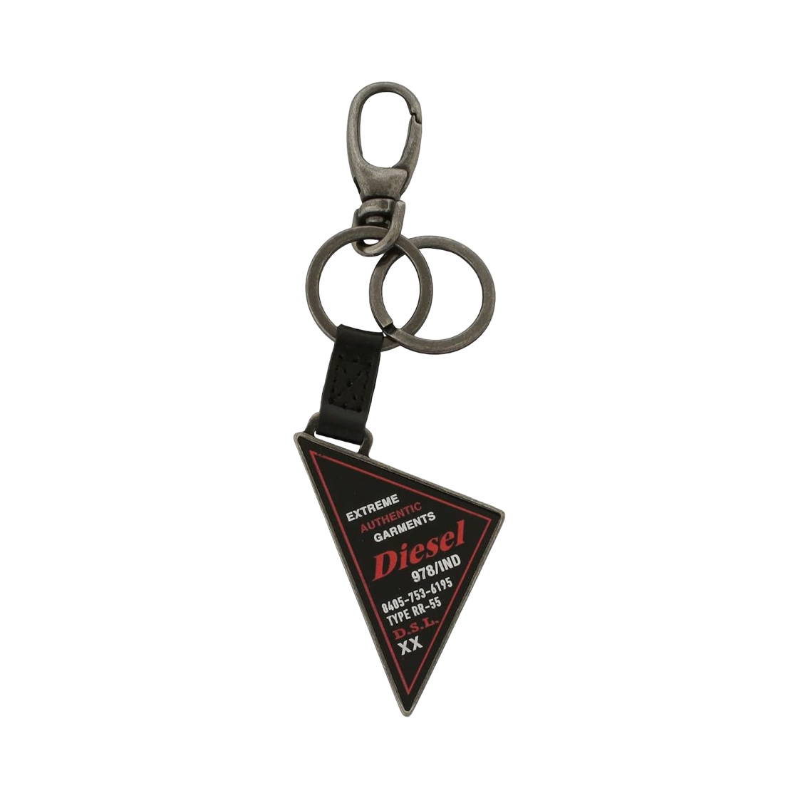 X08456P3552-H5808 Diesel Kal Keyring Black