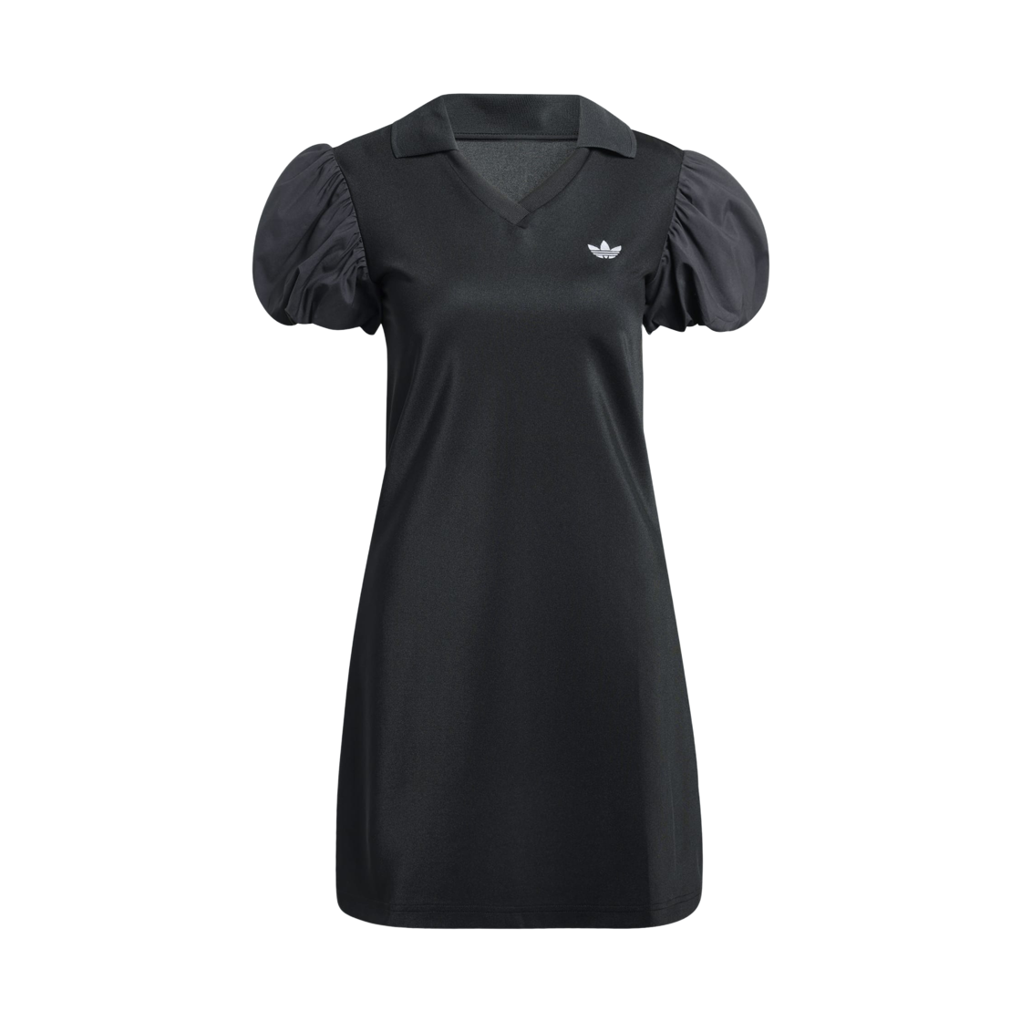 KD0302 (W) Adidas Balloon Sleeve Dress Black - KR Sizing