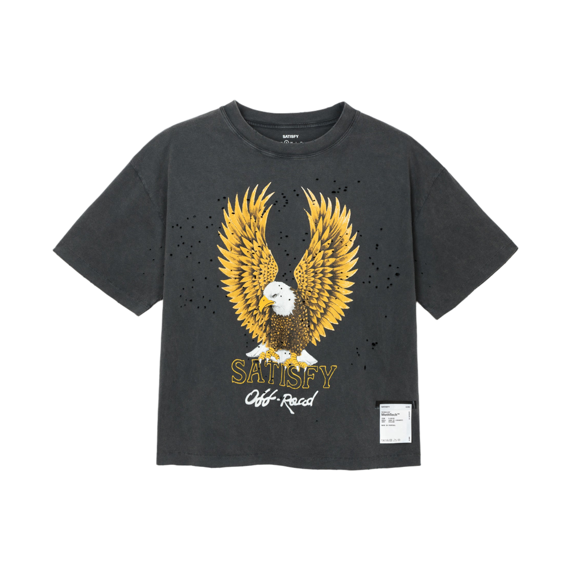 21002-00A19 (W) Satisfy Mothtech T‑Shirt Aged Black