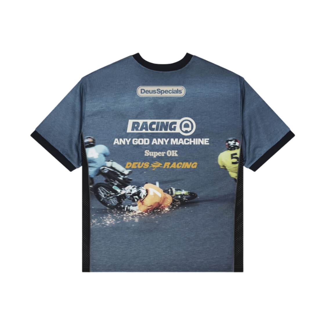 데우스 엑스 마키나 엔듀로 포토 숏슬리브 저지 블루(Deus Ex Machina Enduro Photo S/S Jersey Blue) - 2