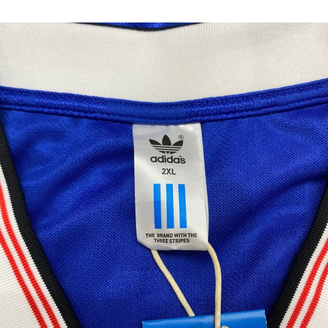 Adidas Manchester United 1988/90 Jersey Collegiate Royal - US Sizing 착용 스타일 - 3