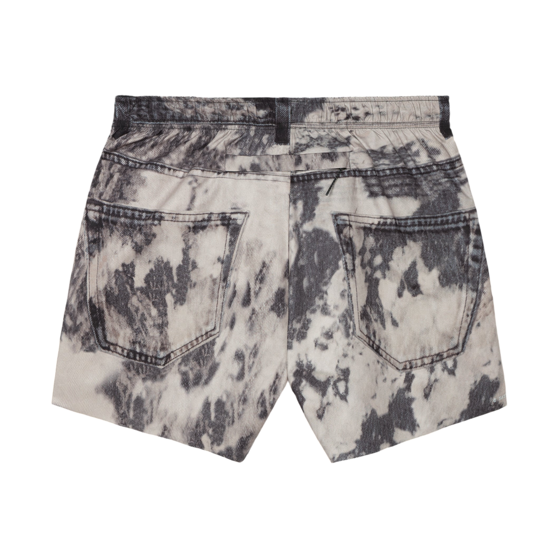 새티스파이 피스쉘 5인치 언라인드 쇼츠 블리치드 블랙 데님(Satisfy Peaceshell 5 Inch Unlined Shorts Bleached Black Denim) - 2