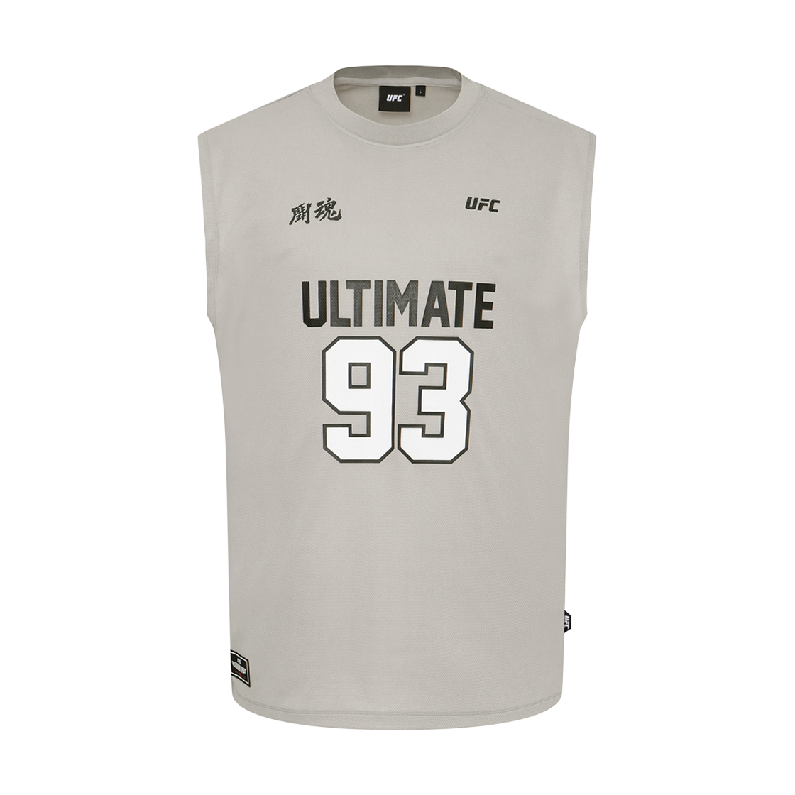 [KREAM 단독] 유에프씨 스포츠 투혼 오버핏 슬리브리스 라이트 그레이([KREAM 단독] UFC SPORT FIGHTING SPIRIT Mega Oversized Fit Sleeveless Light Grey)
