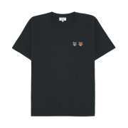 Maison Kitsune Double Bold Fox Head Comfort T-Shirt Anthracite