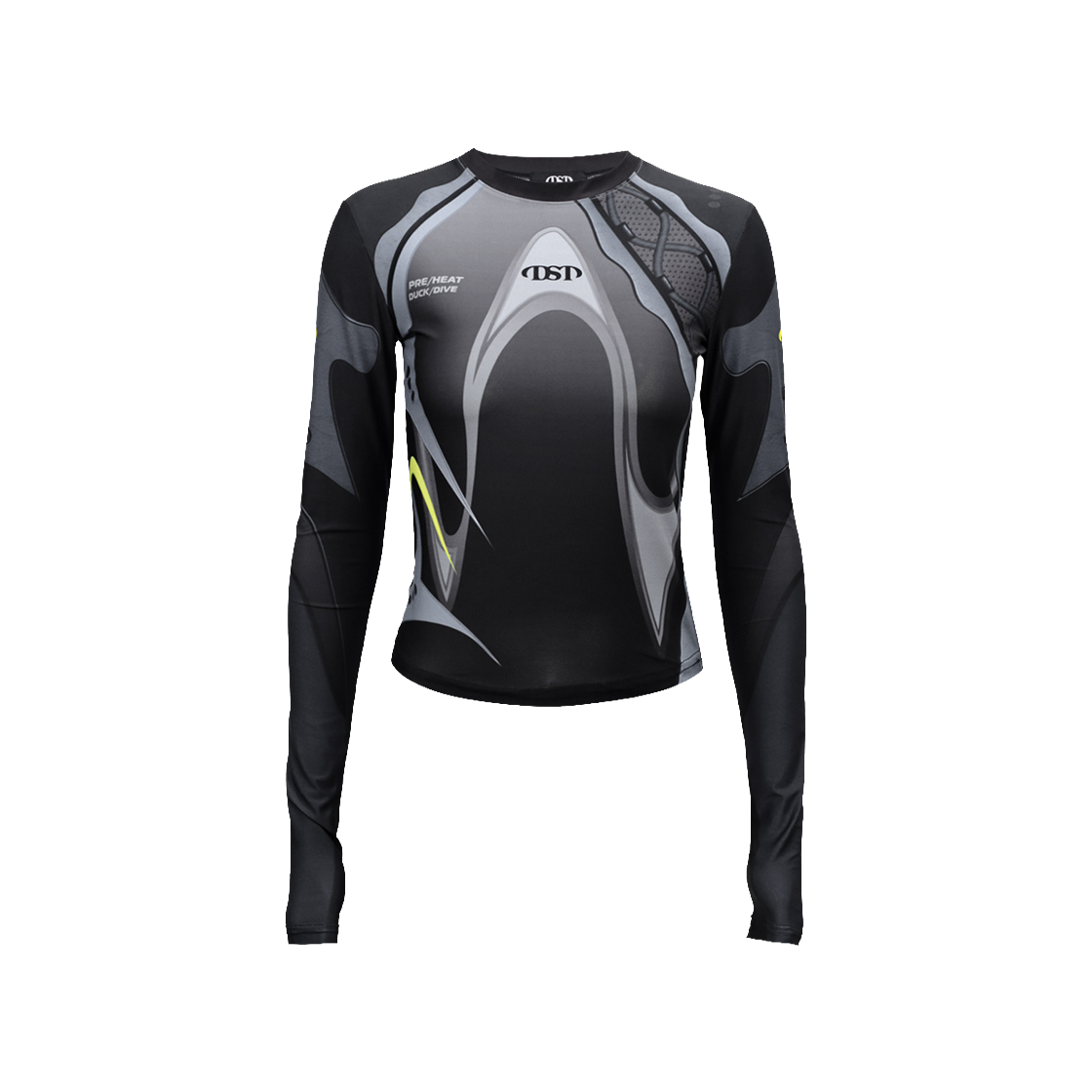 덕다이브 헬릭스 플로우 슬림 롱슬리브 블랙(DUCKDIVE Helix Flow Slim Long Sleeve Black)