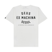 Deus Ex Machina Deus Seoul College Address T-Shirt White