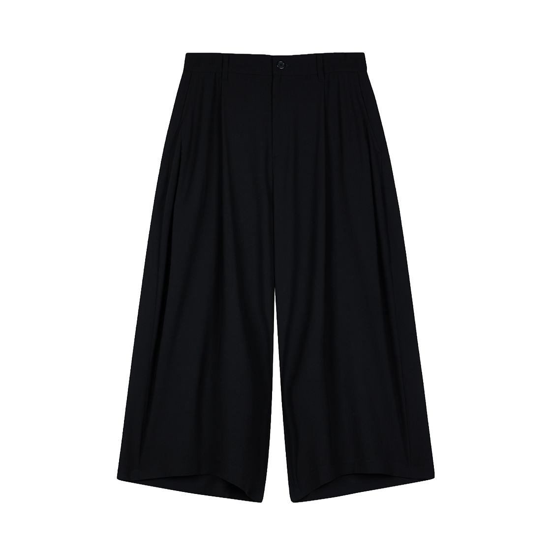 ZI3PT303BK ZIOSONGZIO Light Crop Wide Pants Black