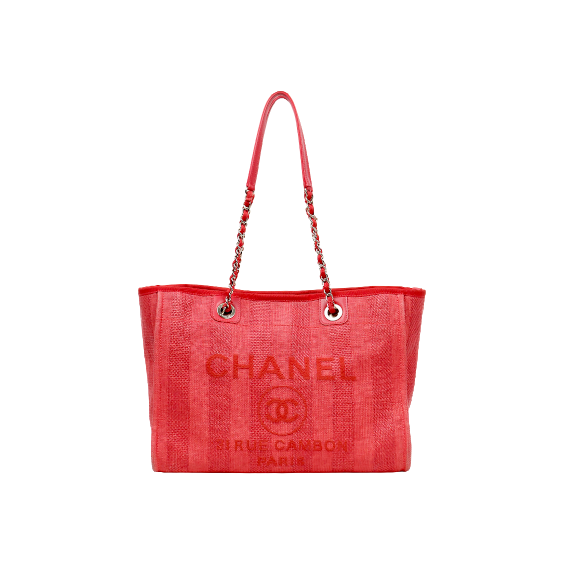 샤넬 레드 도빌백 A-A59419(Chanel Red Deauville Bag A-A59419)