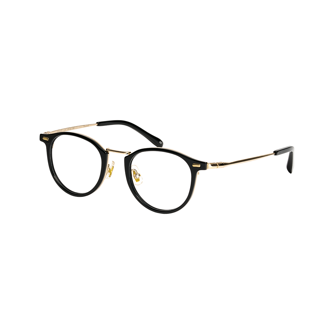 테츠오아이웨어 Ls-01t 콤비테 C6 블랙 & 골드(TETSUO EYEWEAR Ls-01t C6 Black & Gold) - 2