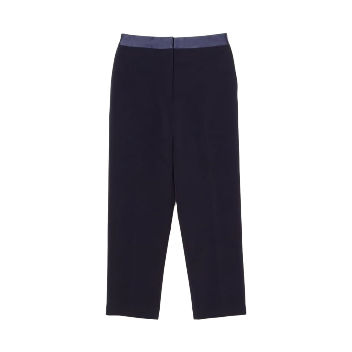 (W) 데미 럭스 빔즈 스트레이트 크리스 팬츠 네이비((W) Demi-Luxe Beams Straight Crease Pants Navy) - 1