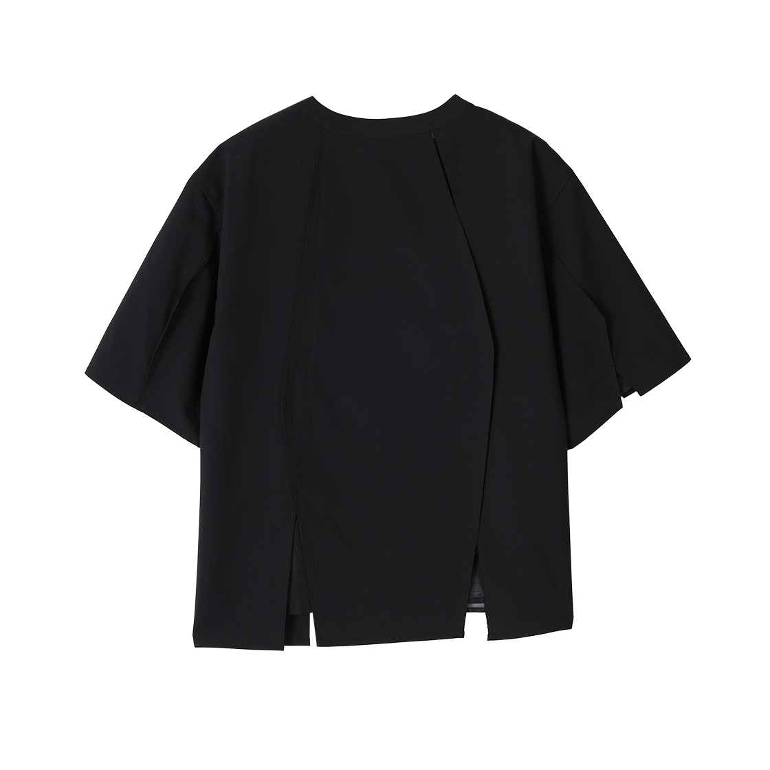 (W) 송지오 컬렉션 폴립티크 우븐 탑 블랙((W) SONGZIO COLLECTION Polyptych Woven Top Black) - 2