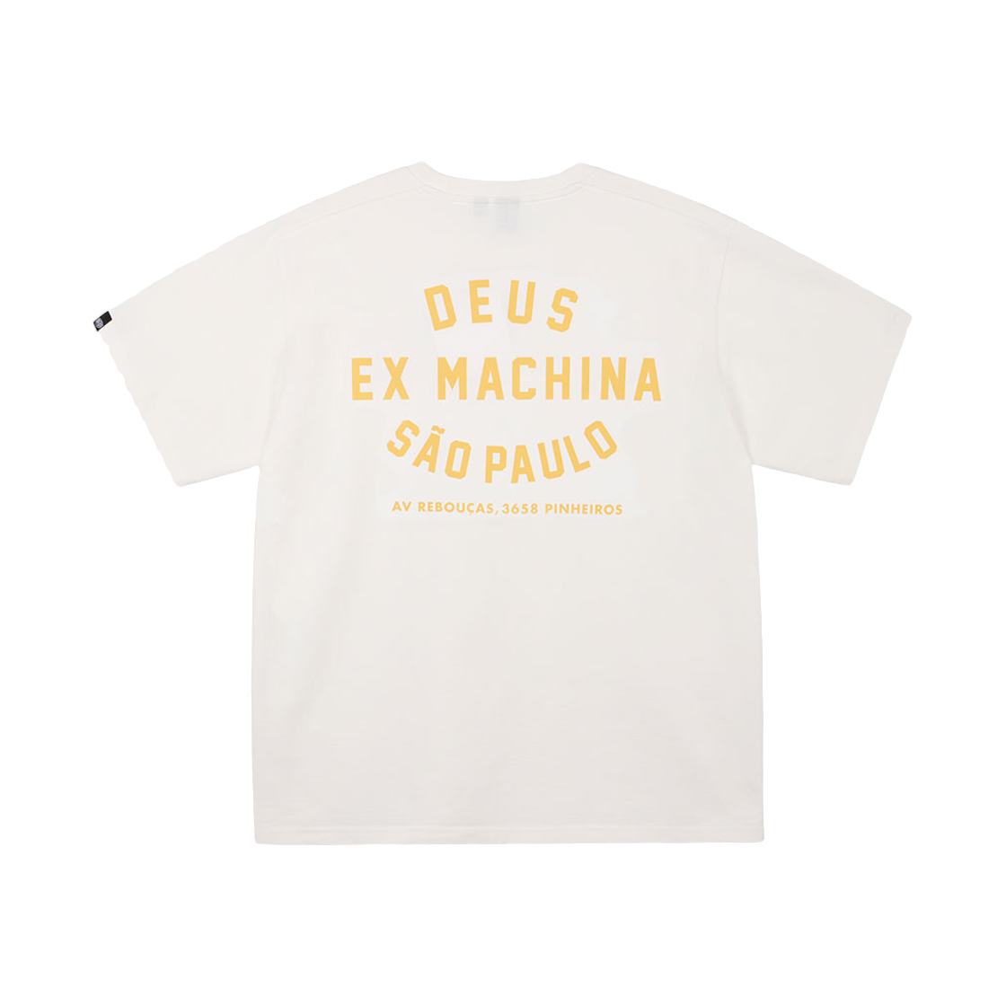 D262UTS026-010 Deus Ex Machina Sao Paulo College Address T-Shirt White