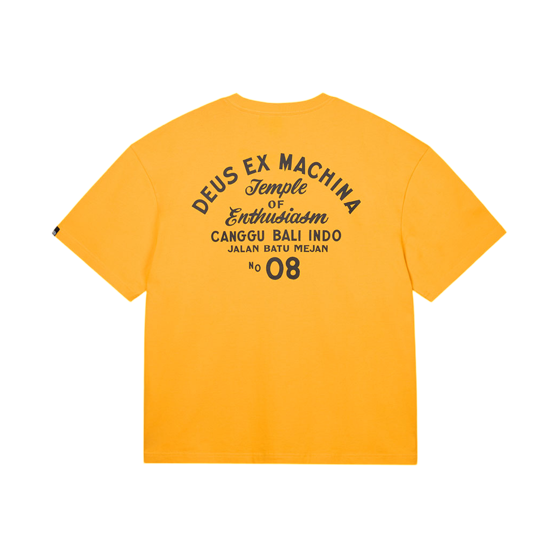 - Deus Ex Machina Canggu Sign T-Shirt Yellow