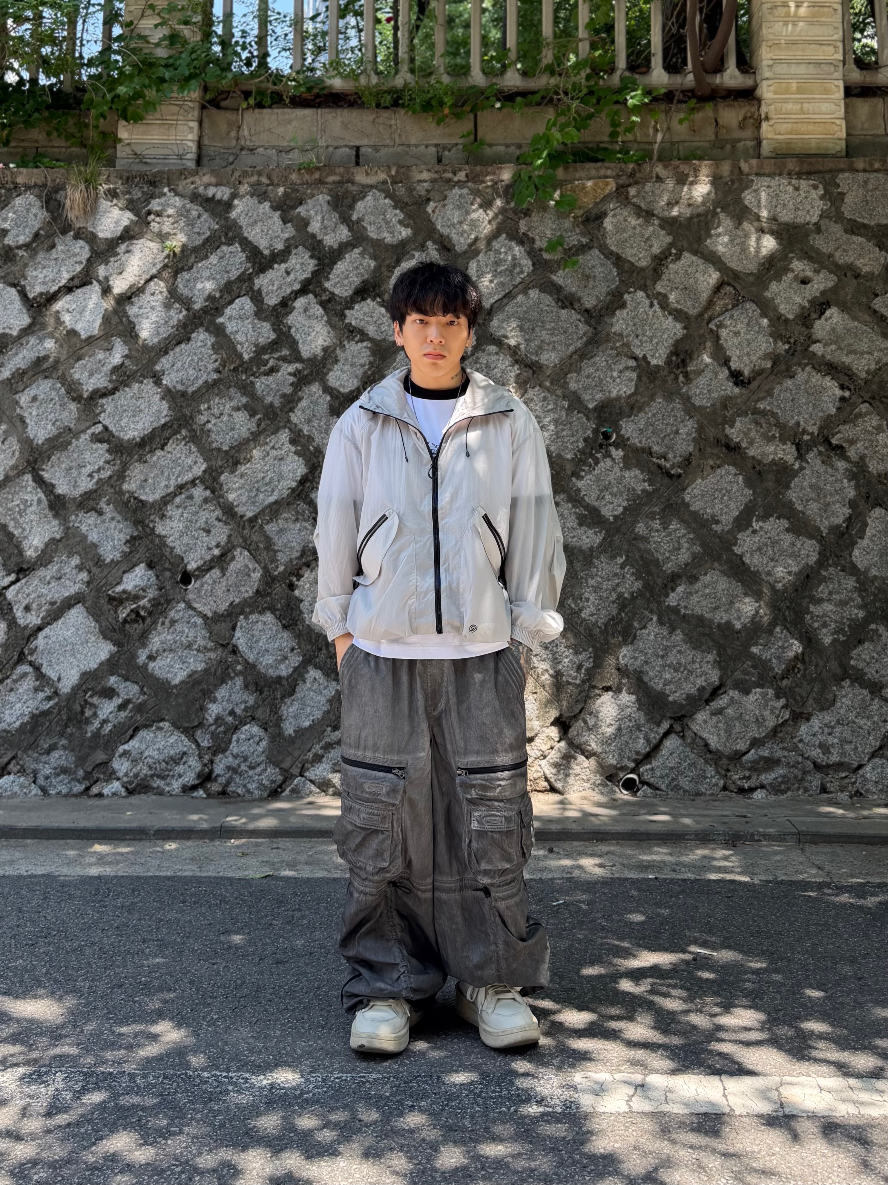 Converse x Drkshdw Turbowpn Egret 착용 스타일 - 5