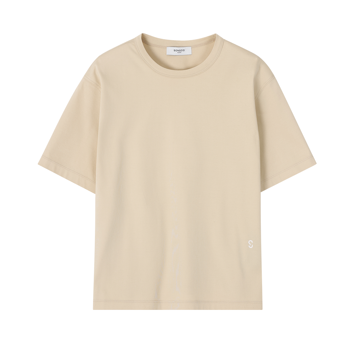WI3TS302LE (W) SONGZIO Origin Paris T Shirt Light Beige
