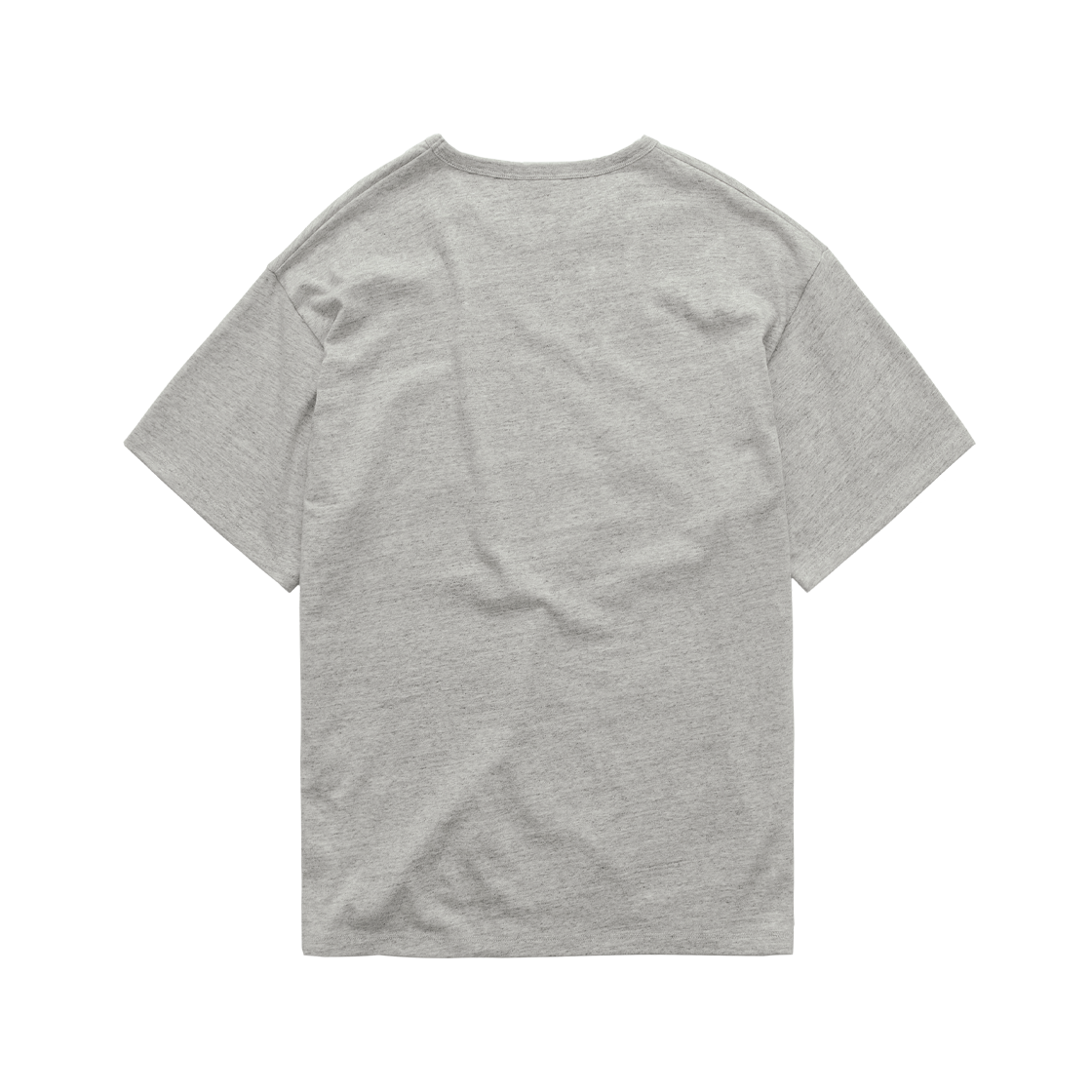 폴리테루 텐지쿠 포켓 티셔츠 멜란지 그레이(Polyteru Tenjiku Pocket T-Shirt Melange Gray) - 2