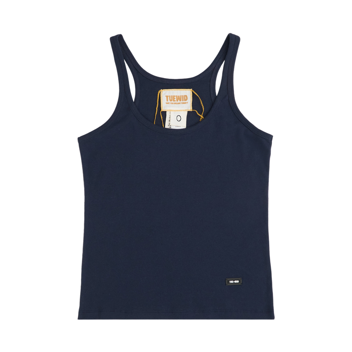 투위드 저지 탱크탑나시 네이비 0사이즈(Tuewid Jersey Tank Top Navy 0 Size)