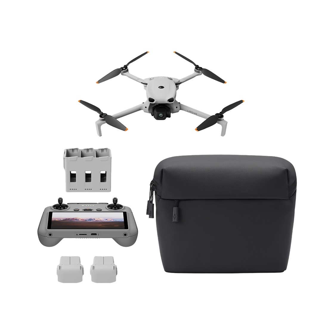 디제이아이 리토 X1 플라이 모어 콤보 플러스 (디제이아이 RC 2 포함)(DJI Lito X1 Fly More Combo Plus (DJI RC 2))