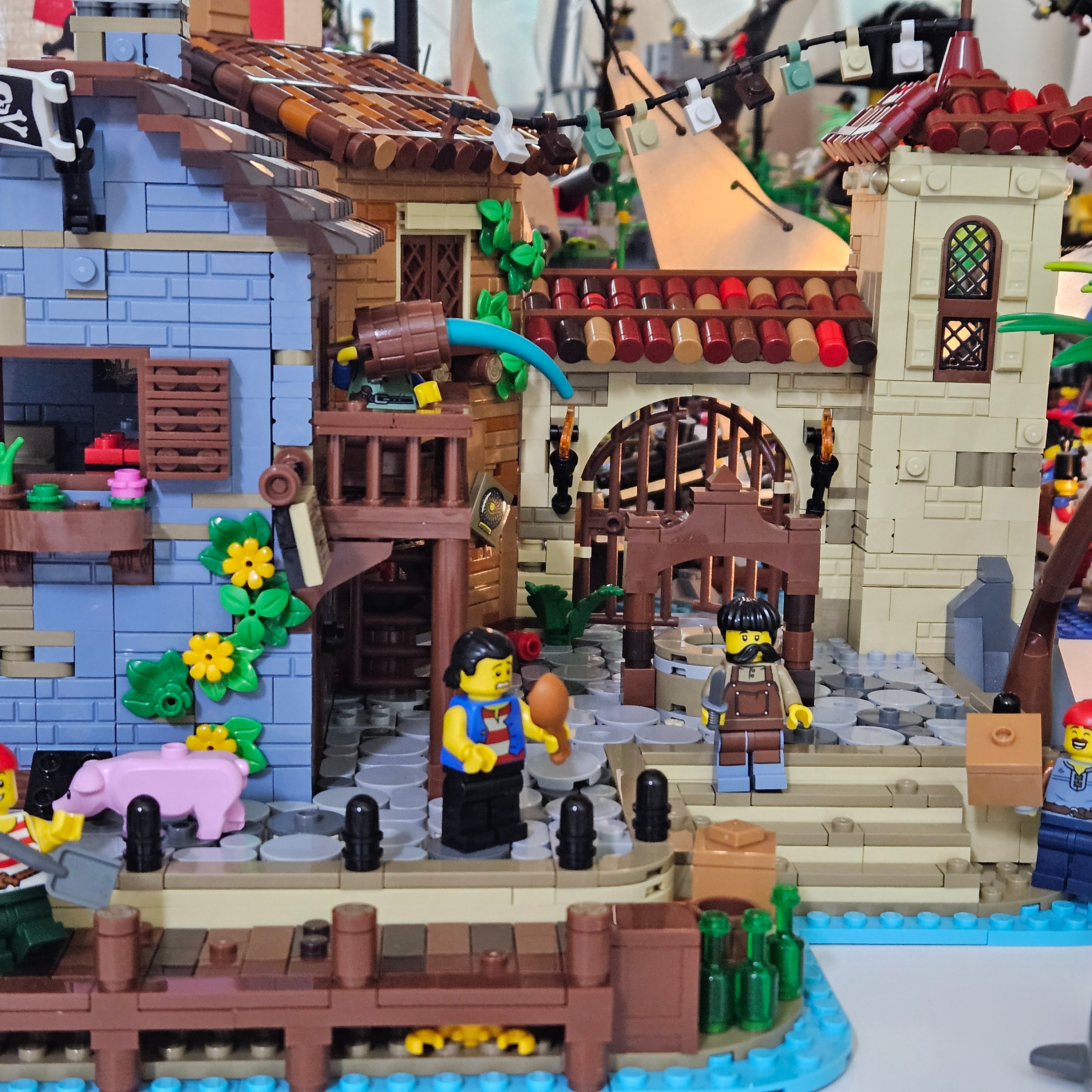 Lego Bricklink The Thieves of Tortuga, Lego A Minifigure Tribute 착용 스타일 - 6