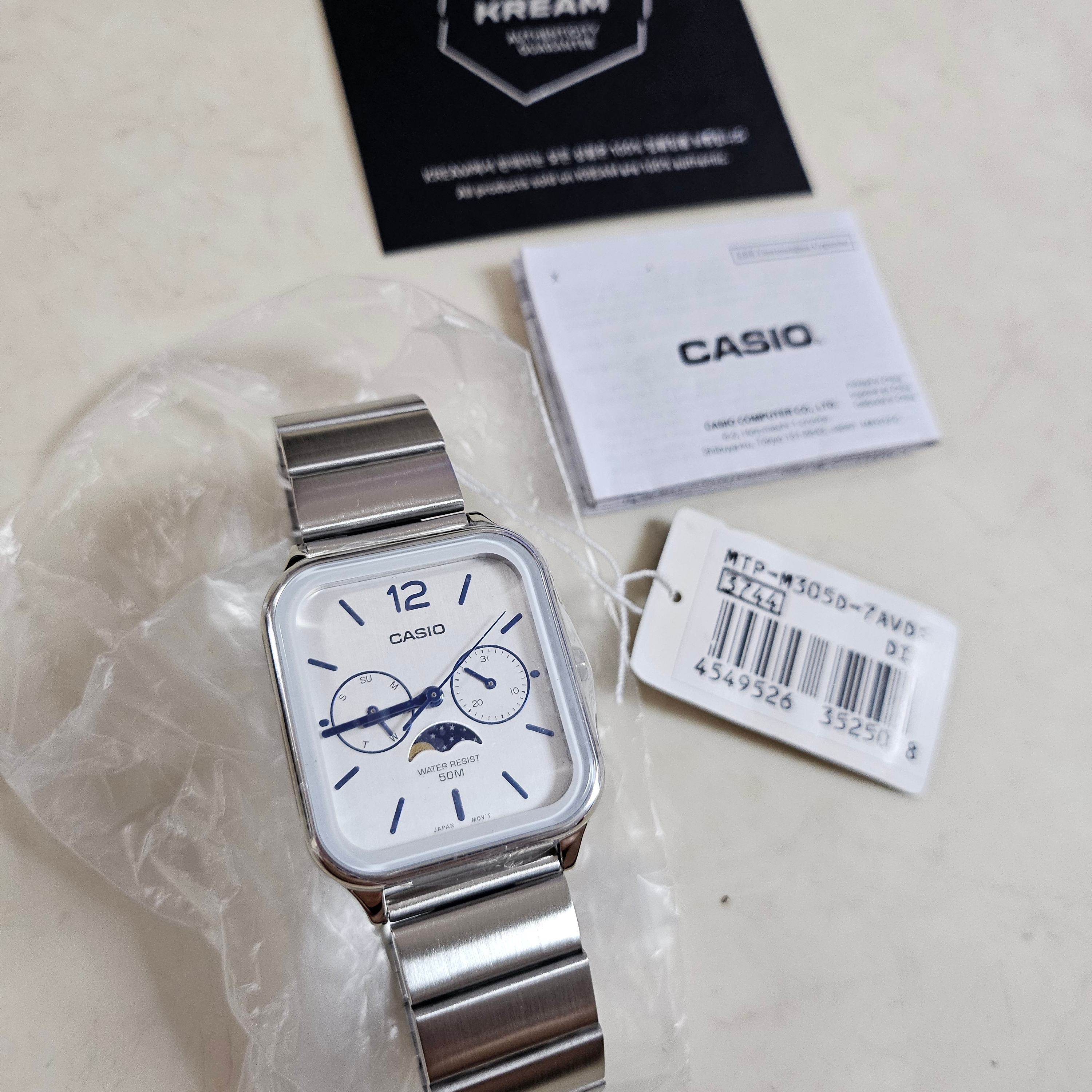Casio MTP-M305D-7AV 착용 스타일 - 2