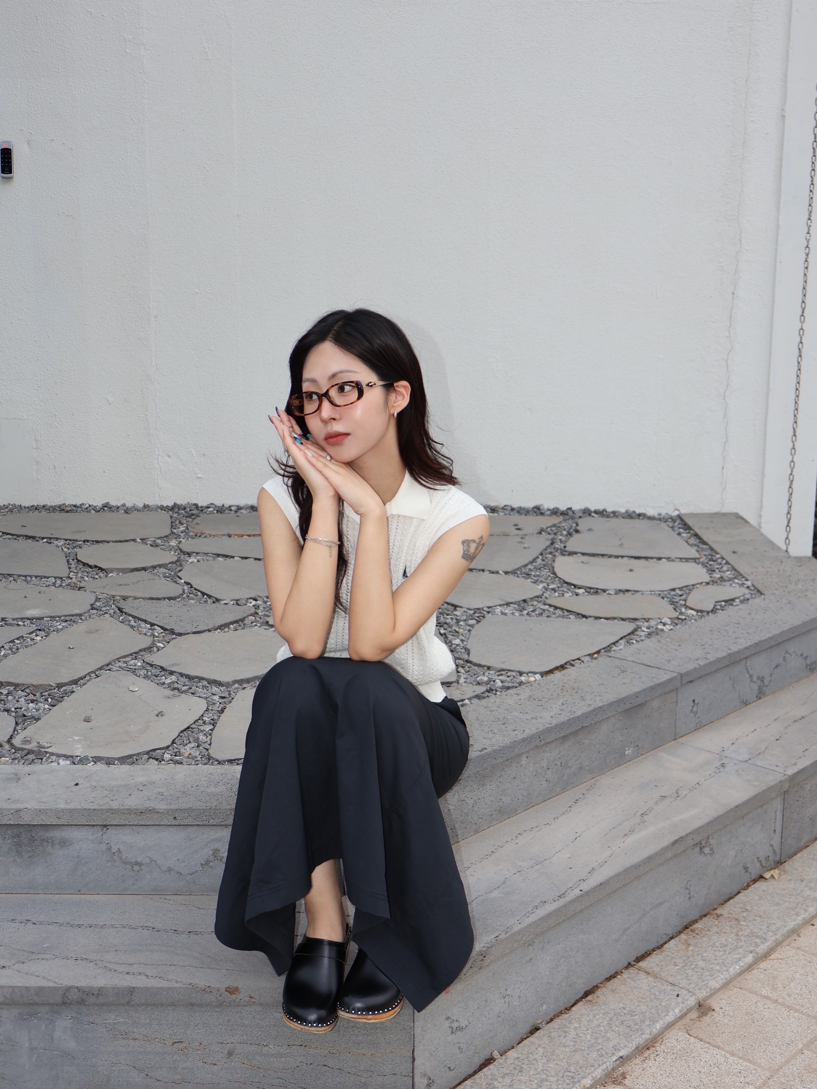 Public Beacon Nana C2 Leopard Gold 착용 스타일