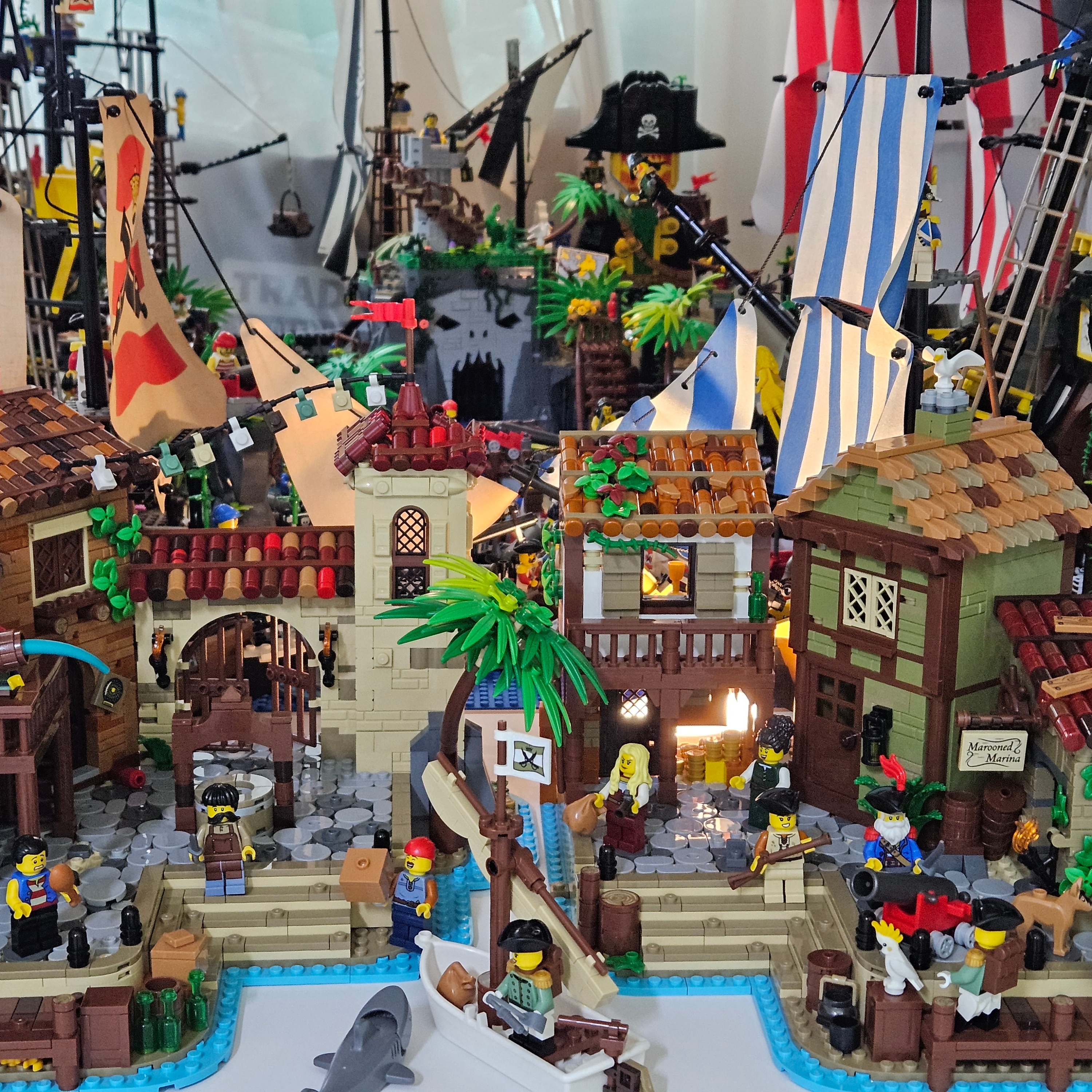 Lego Bricklink The Thieves of Tortuga, Lego A Minifigure Tribute 착용 스타일 - 3