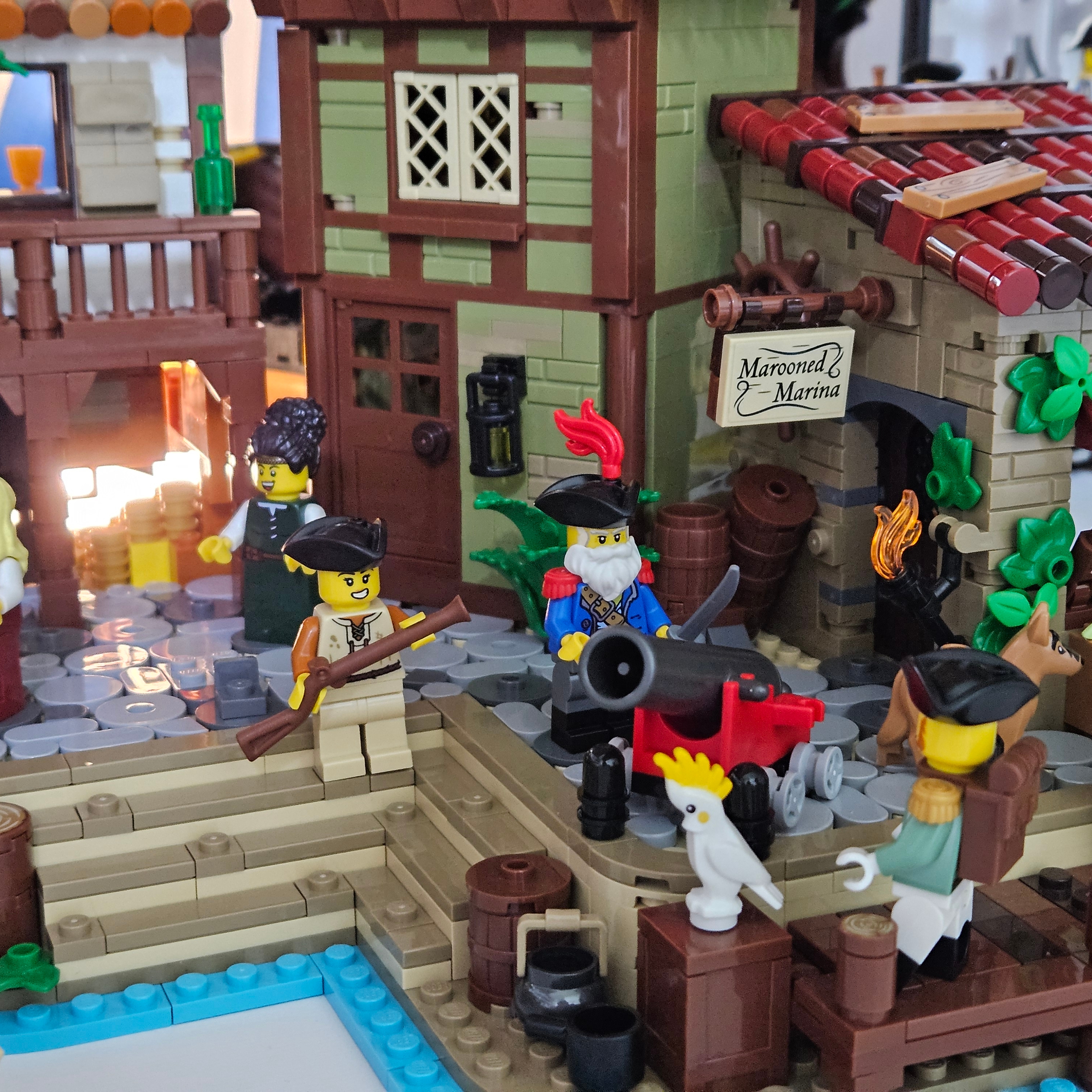 Lego Bricklink The Thieves of Tortuga, Lego A Minifigure Tribute 착용 스타일 - 7