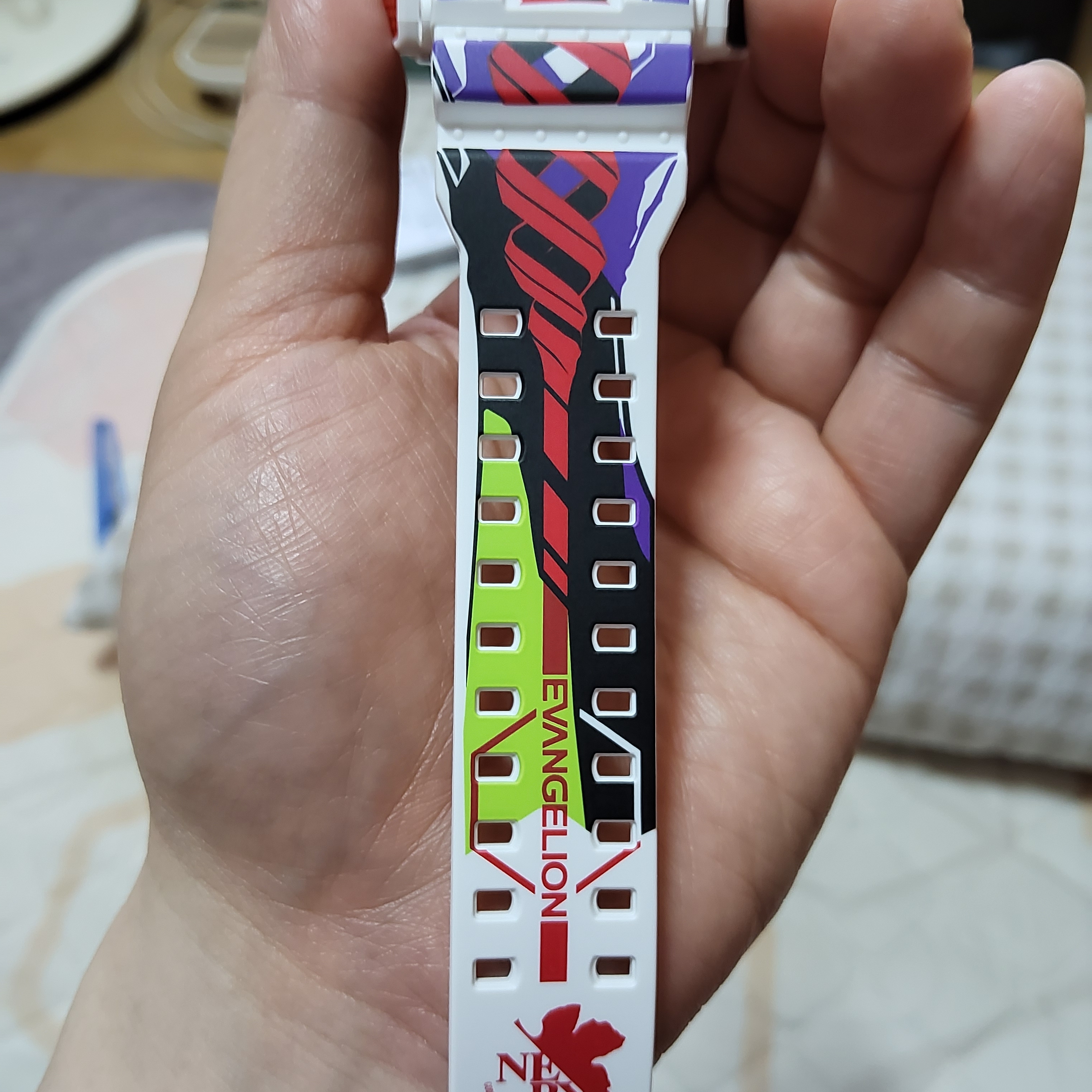 Casio G-Shock x Evangelion GA-110EVA30-7A 착용 스타일 - 3