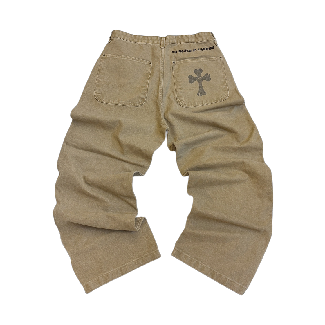 아오이로 더 데스 오프 크롬 워크 팬츠 VTG 탄(Aoiro The Death Of Chrome Work Pants VTG Tan) - 2