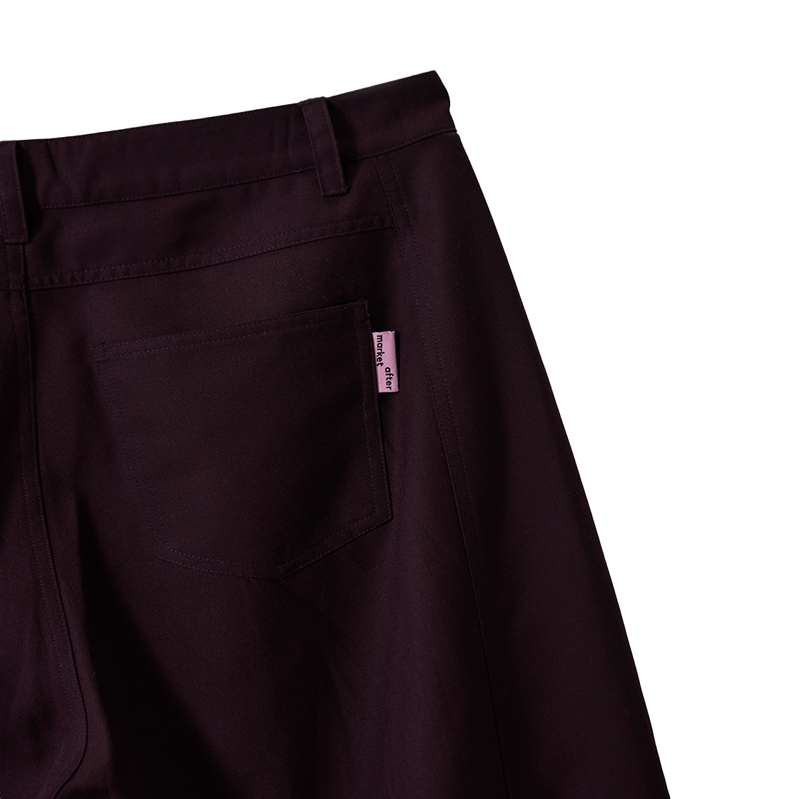 애프터마켓 벌룬 핏 울 트라우저 퍼플(aftermarket Balloon Fit Wool Trouser Purple) - 3