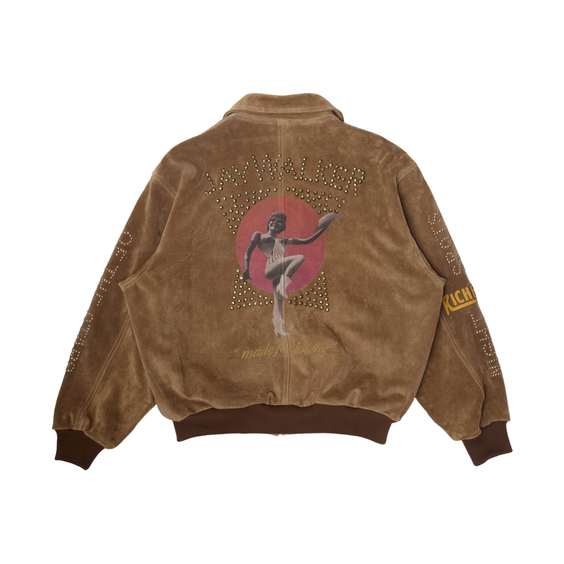 팔리 할리우드 선셋 블러버드 스폰서드 스웨이드 자켓 브라운(Paly Hollywood Sunset Blvd Sponsored Suede Jacket Brown) - 2