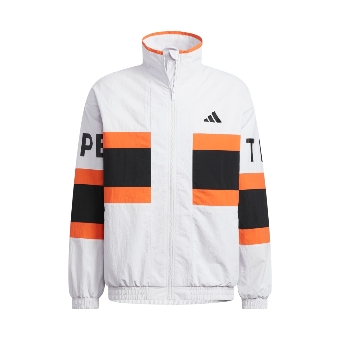 아디다스 워딩 팩 루즈 핏 메쉬 라인드 우븐 자켓 대쉬 그레이 - KR 사이즈(Adidas Wording Pack Loose Fit Mesh Lined Woven Jacket Dash Grey - KR Sizing)