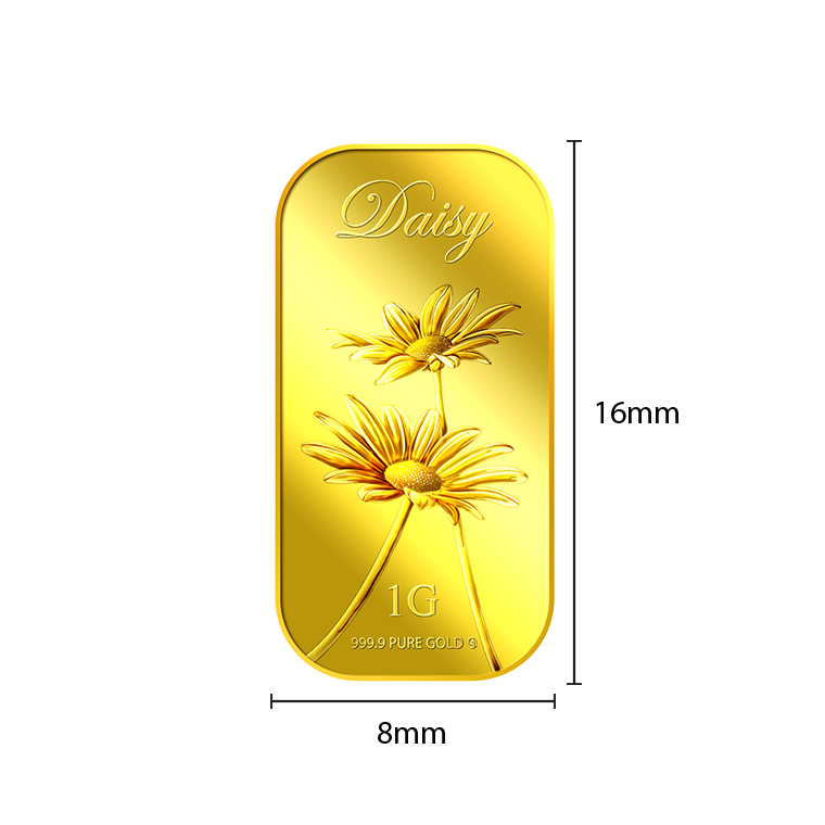 퓨어골드 24K 순금 싱가폴 프리미엄 골드바 1g 데이지(puregoldsg Daisy 1G Gold Bar) - 5