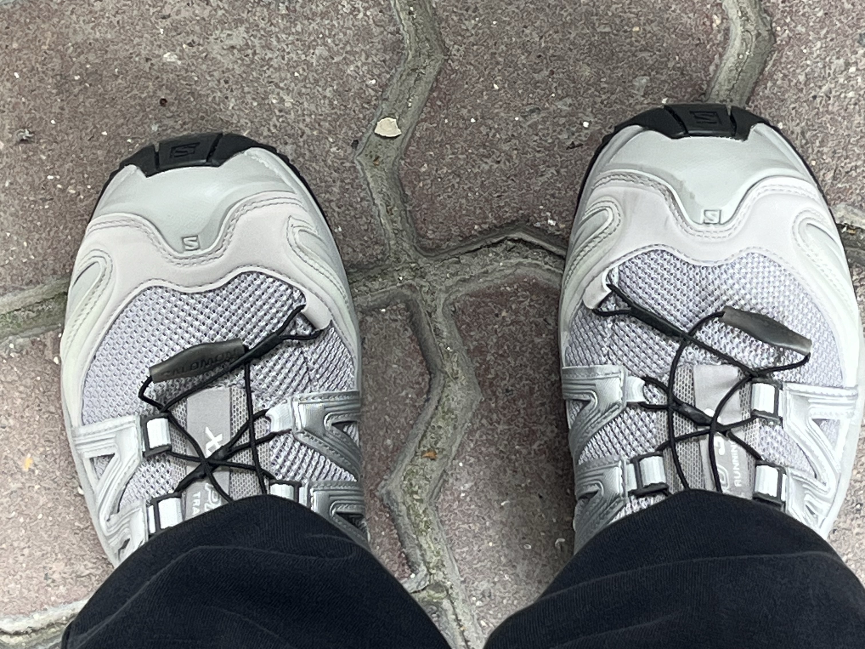 Salomon XA Pro 3D Alloy Silver 착용 스타일