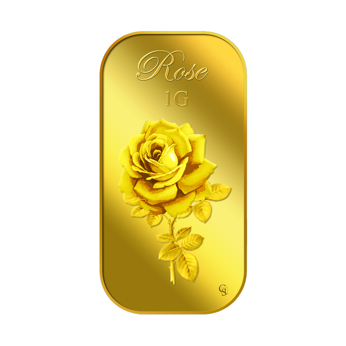 퓨어골드 24K 순금 싱가폴 프리미엄 골드바 1g 장미 시리즈 2(puregoldsg Rose 1G Gold Bar Series 2) - 1