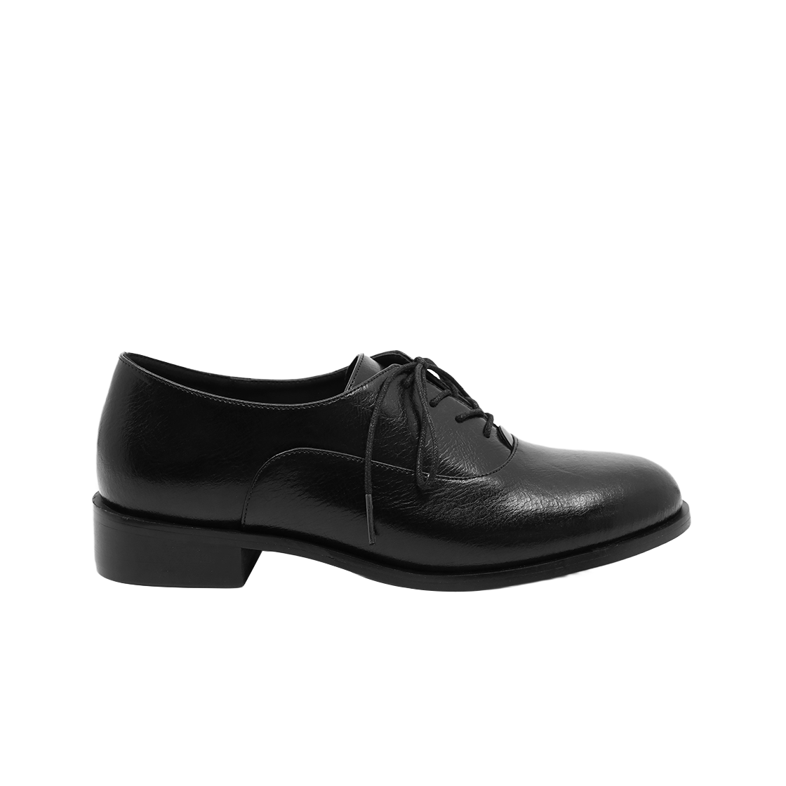 MD0263-3_5 Moodnight Mandy Basic Lace-Up Loafer - 3cm l Black