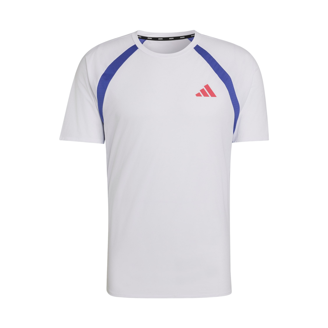 KT4862 Adidas Adizero Archive Running T-Shirt White Dual Indigo - KR Sizing