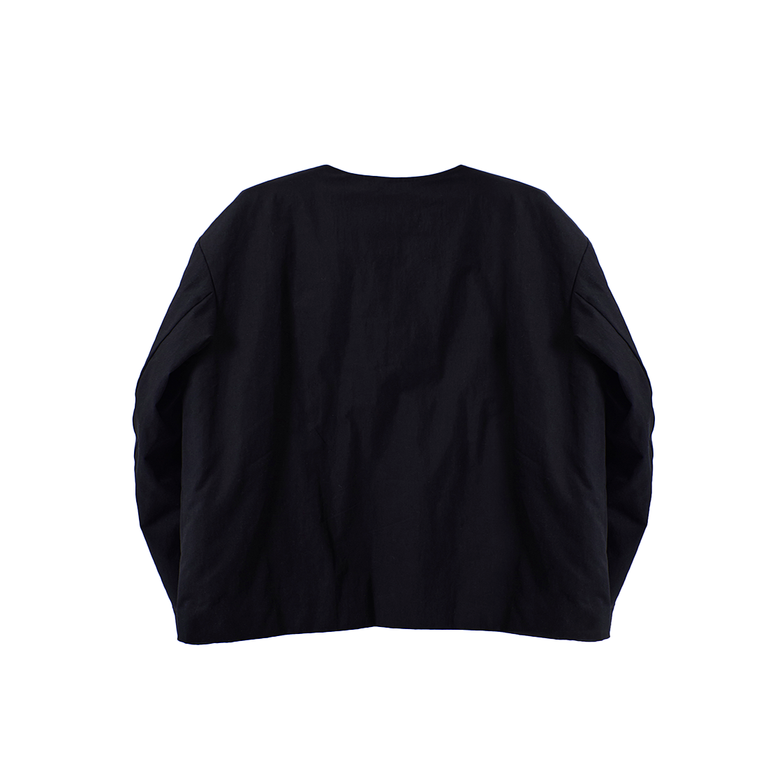애프터마켓 에센셜 칼라리스 푸퍼 자켓 블랙(aftermarket Essential Collarless Puffer Jacket Black) - 2