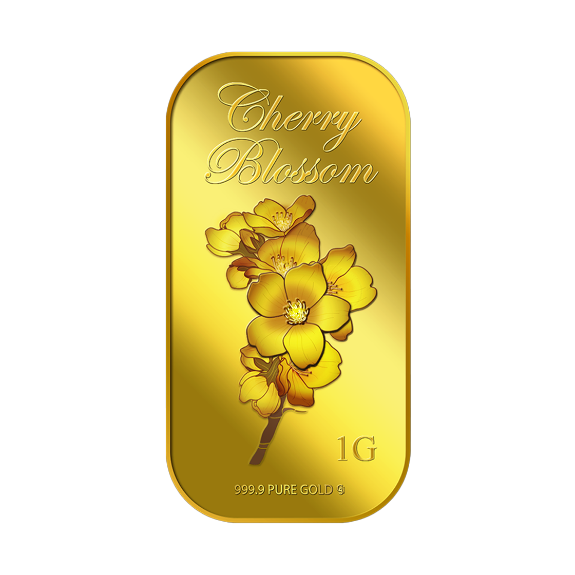 퓨어골드 24K 순금 싱가폴 프리미엄 골드바 1g 벚꽃(puregoldsg Cherry Blossom 1G Gold Bar)