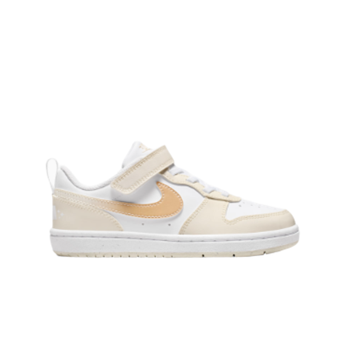 IR5463-100 (PS) Nike Court Borough Low White Chalk