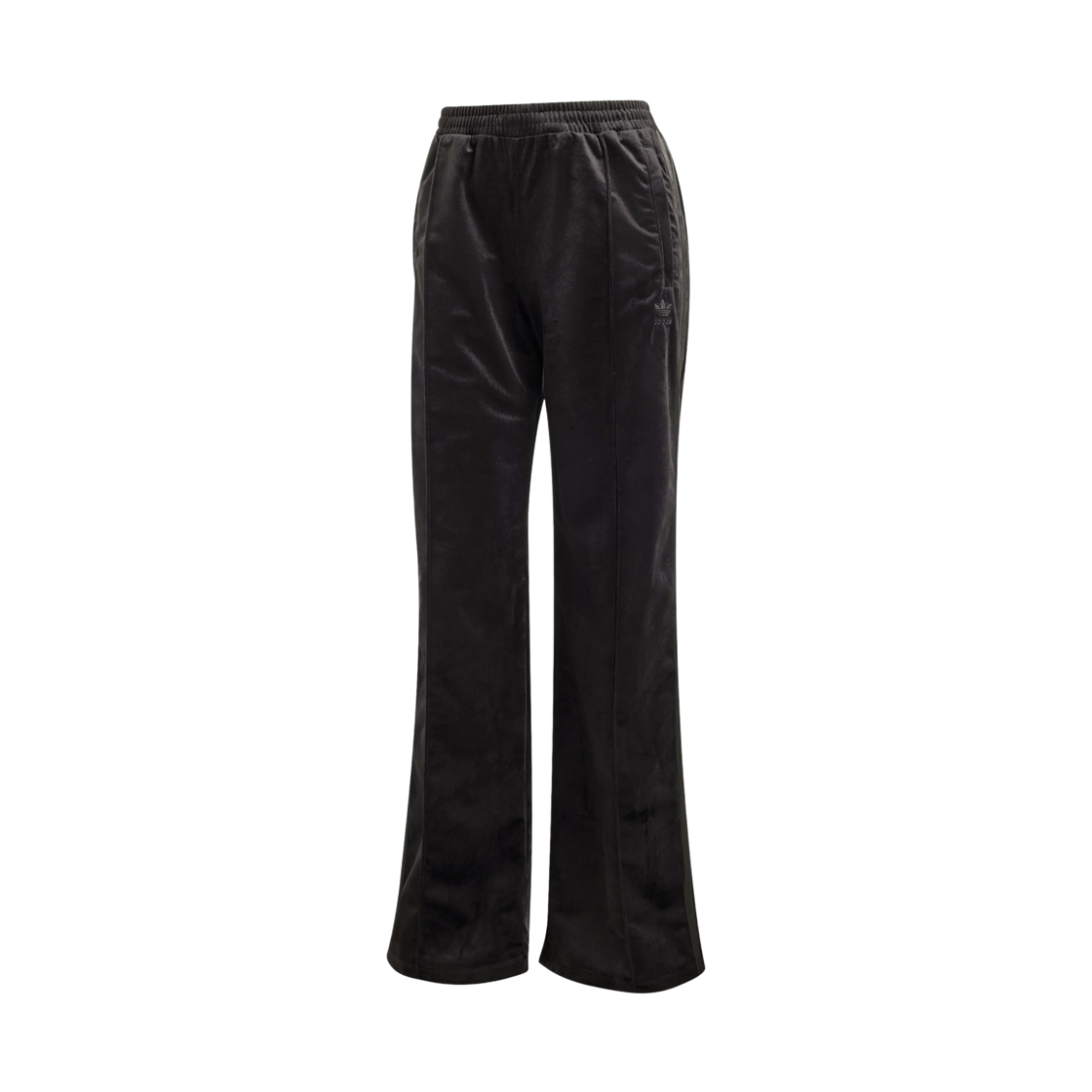 JV7508 (W) Adidas Adicolor Velour Track Pants Black - KR Sizing