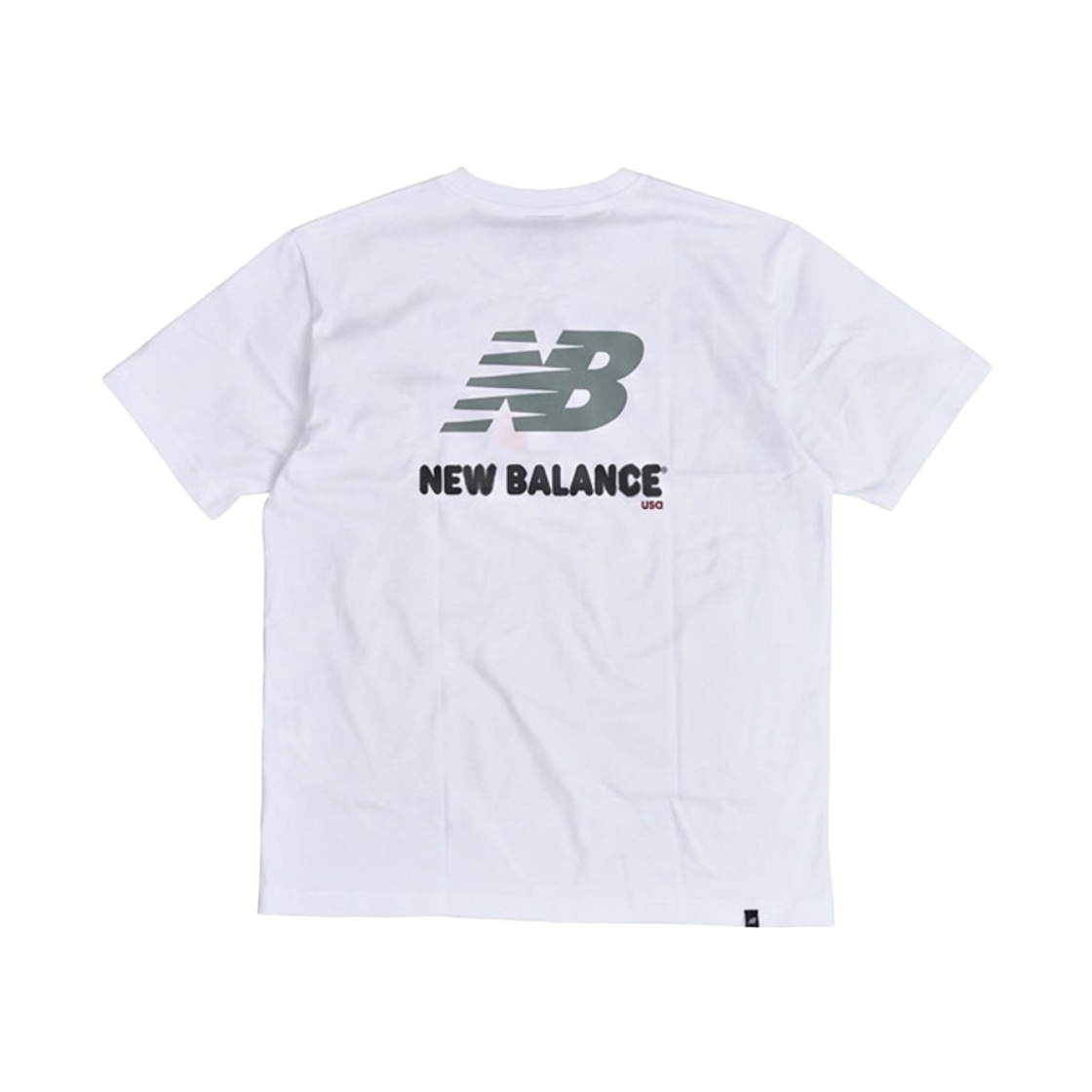 뉴발란스 에센셜 빅 로고 티셔츠 화이트(New Balance Essential Big Logo T-Shirt White) - 2