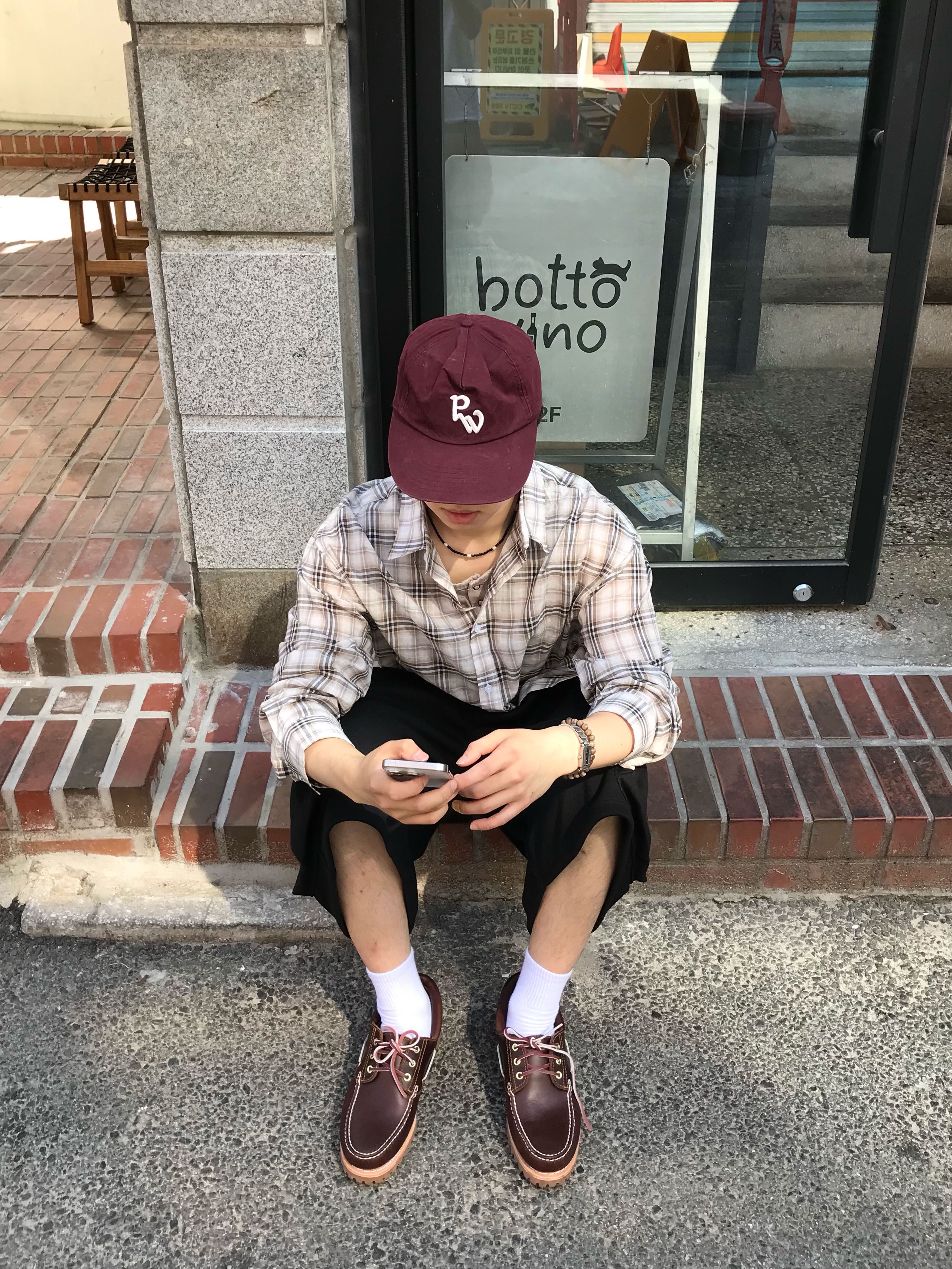 Timberland Classic 3-Eye Boat Shoes Brown - Wide 착용 스타일 - 1