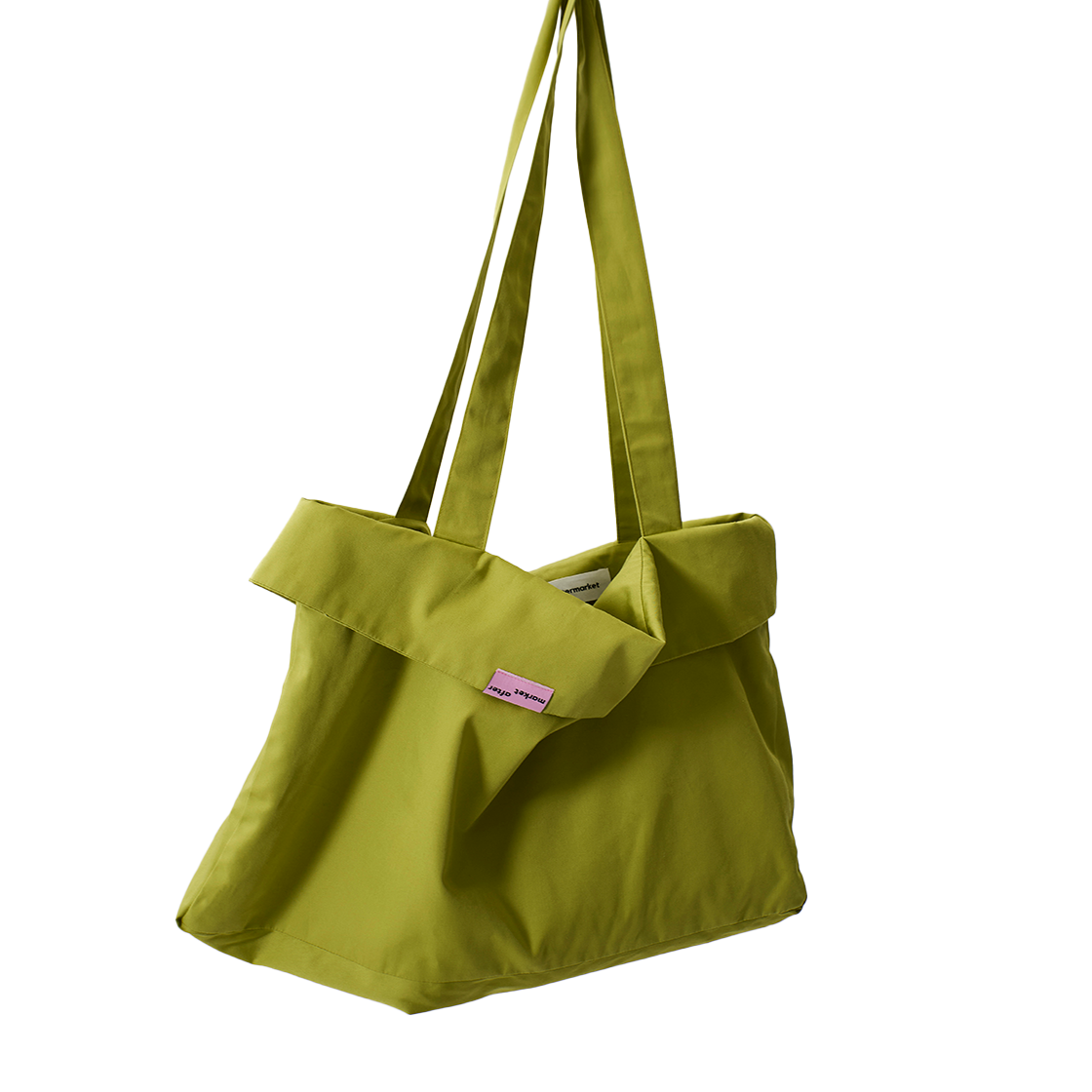 애프터마켓 하이넥 유틸리티 백 올리브 라임(aftermarket High-Neck Utility Bag Olive Lime) - 2